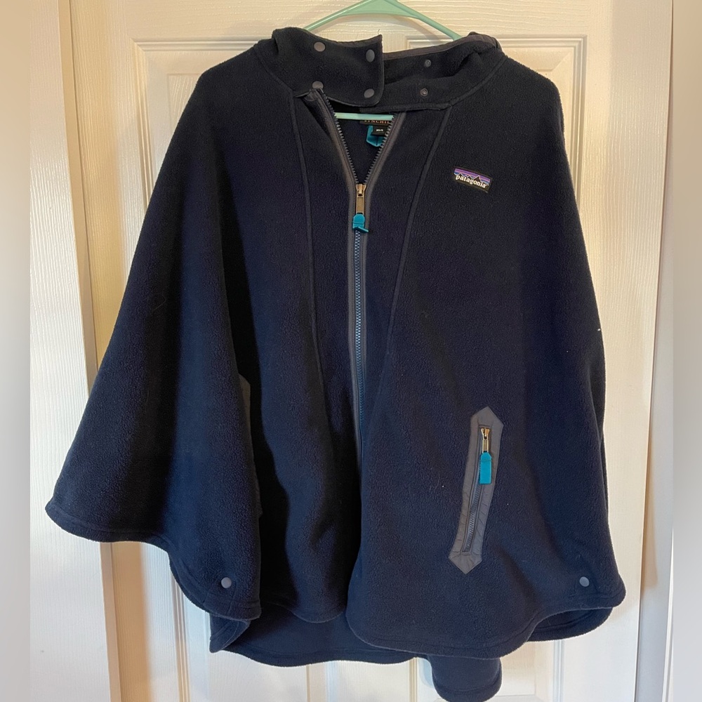 Patagonia synchilla poncho
